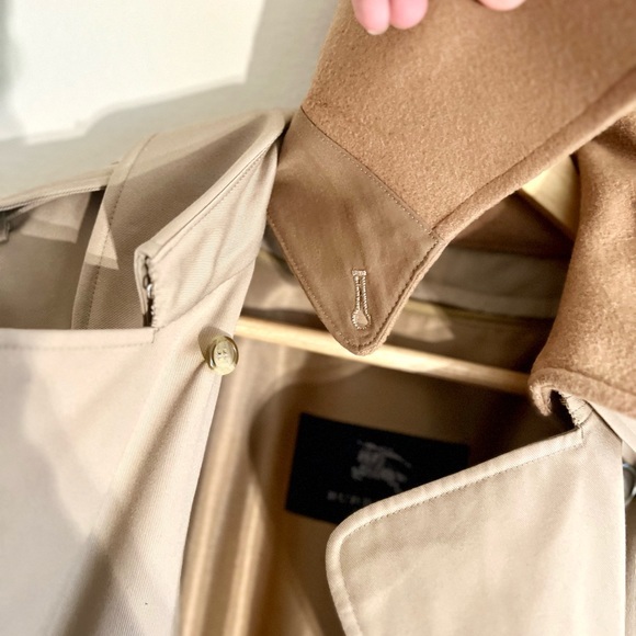 Burberry Men’s Wool Lined Removable Trench Coat Nova Check - Picture 10 of 16